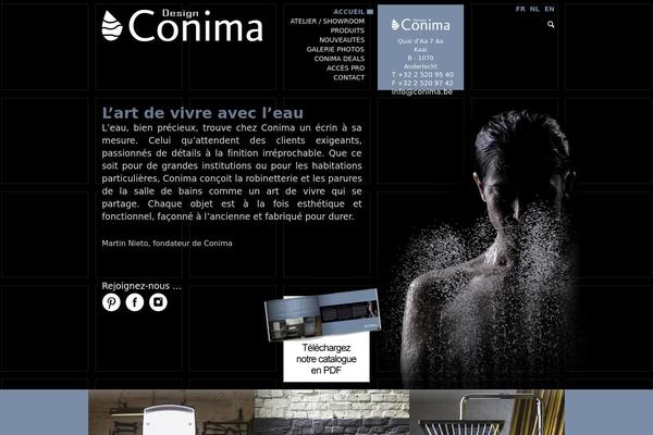 Oshine theme site design template sample