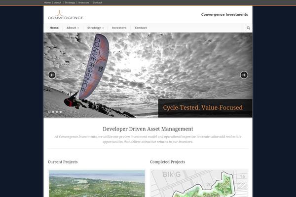 Modernize theme site design template sample