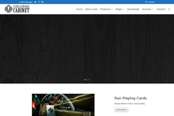 Divi Child theme site design template sample