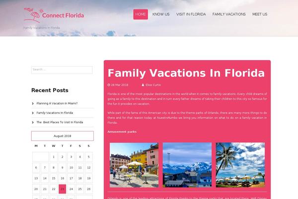 Twenty Fifteen theme site design template sample