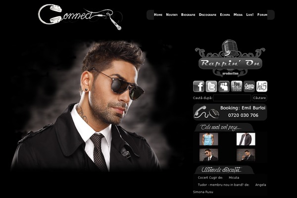 Clockwork theme site design template sample