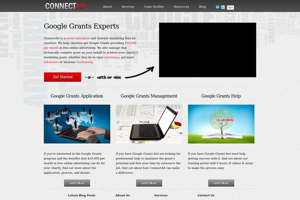 Blankslate Child theme site design template sample