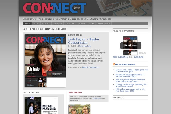 ColorMag theme site design template sample