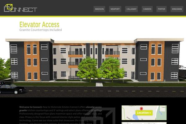 Connect_theme theme site design template sample