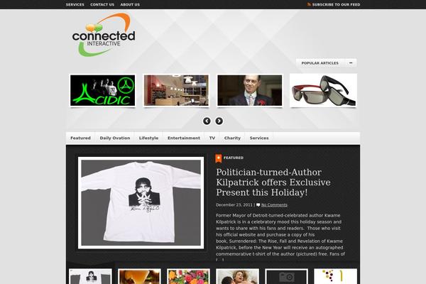 Ci theme site design template sample