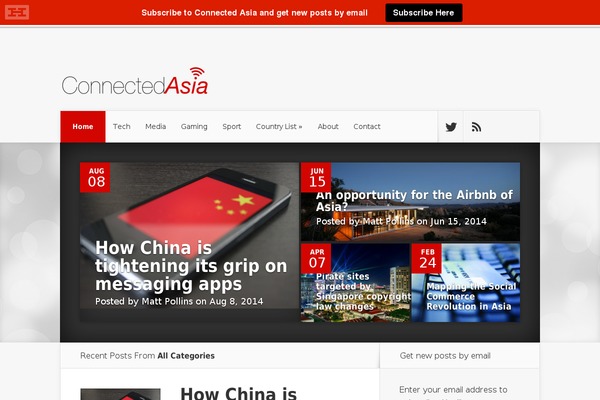 Nexus theme site design template sample