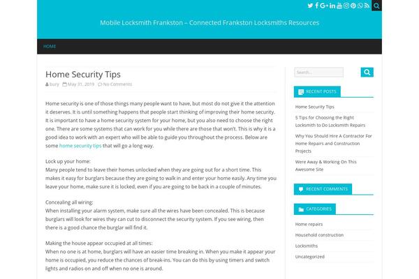 Ribosome theme site design template sample