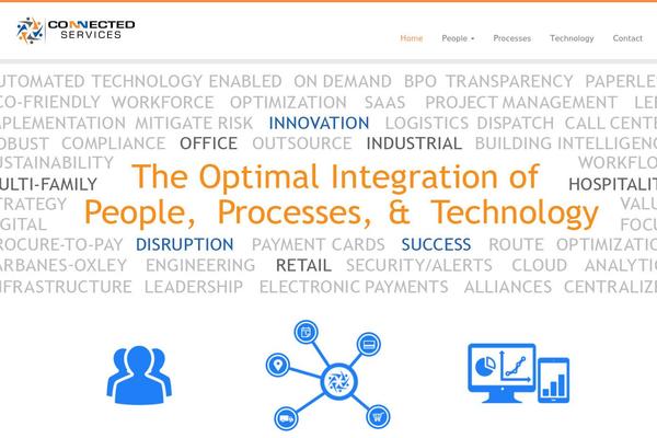 connectedservices.com site used Customizr