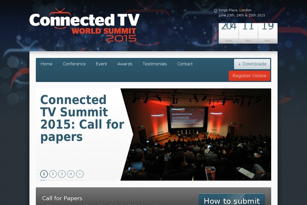 connectedtvsummit.com site used Vertoh