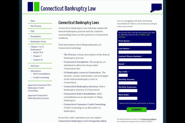 connecticutbankruptcylaw.com site used Focus