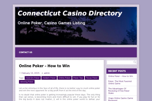 Purple Modena theme site design template sample
