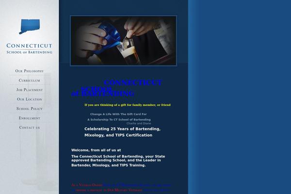 connecticutschoolofbartending.com site used Csob