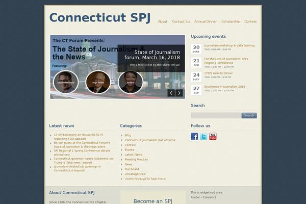 Ecclesia theme site design template sample