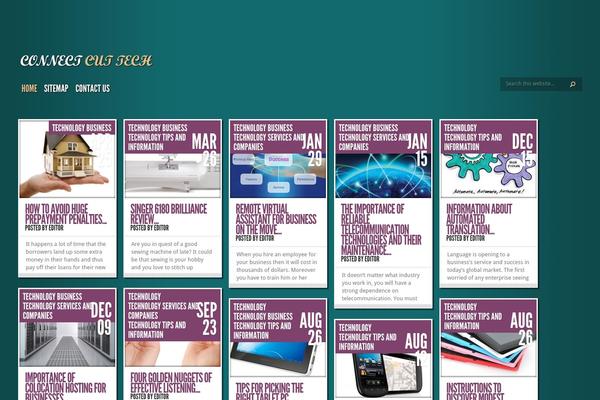 TheStyle theme site design template sample