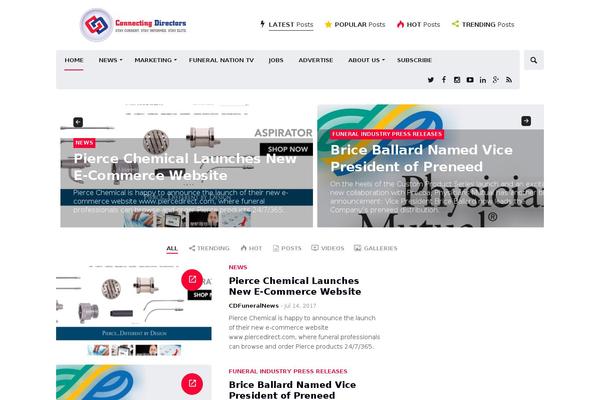 connectingdirectors.com site used Cdv6-theme