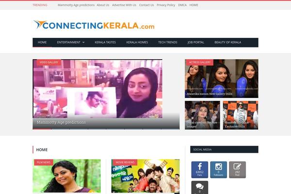 SmartMag theme site design template sample
