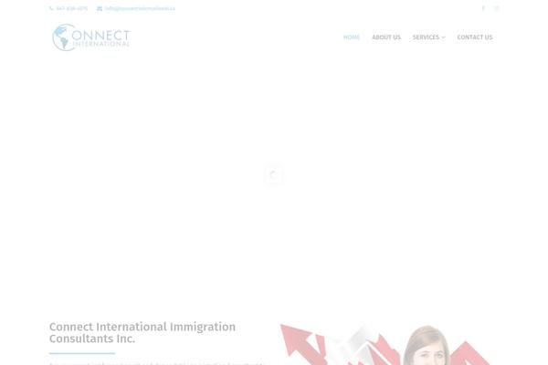 Redbiz-child theme site design template sample