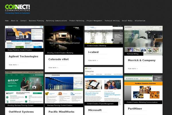Gridly theme site design template sample