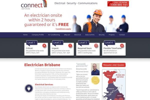 Connect_theme theme site design template sample