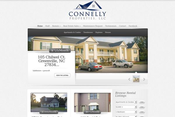 ElegantEstate theme site design template sample