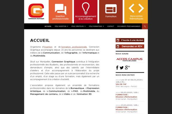 Twenty Fourteen theme site design template sample