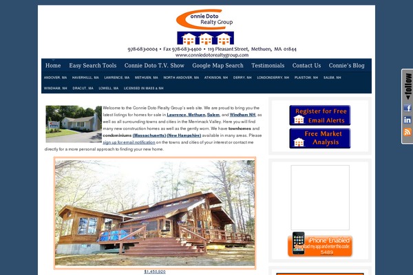 AgentPress theme site design template sample