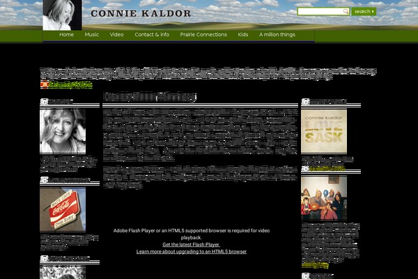 conniekaldor.com site used Corpgreen