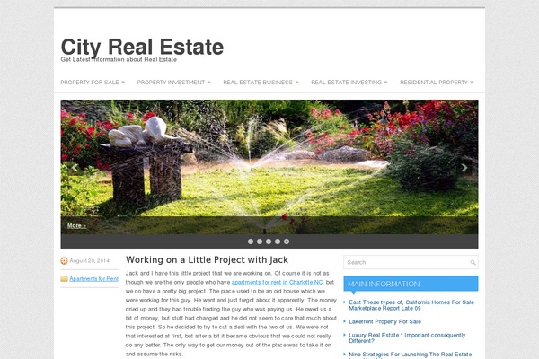 Feroly theme site design template sample