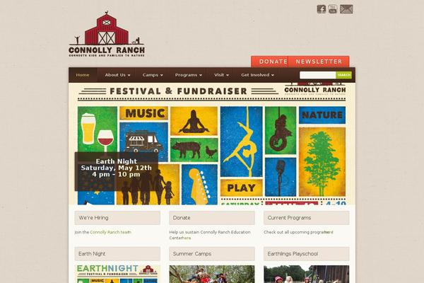 connollyranch.org site used Earth