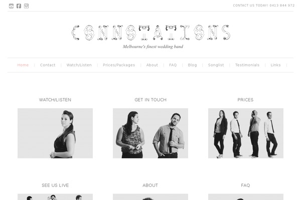 Swank theme site design template sample