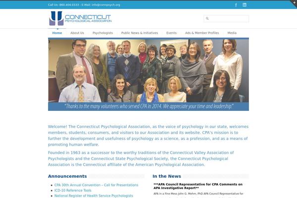 connpsych.org site used Inovado