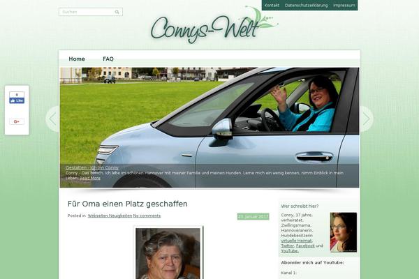 New Blog theme site design template sample