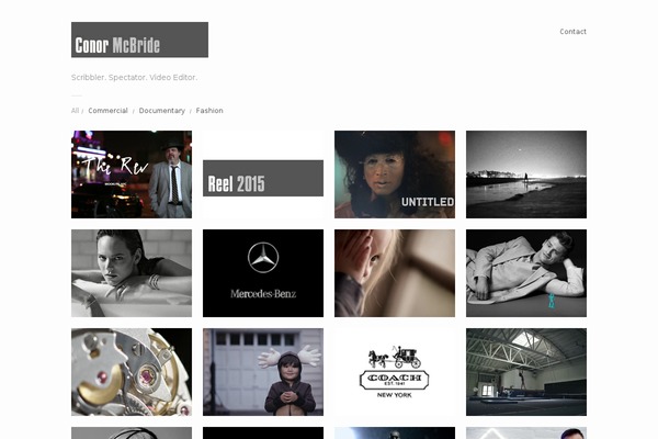 Garnish theme site design template sample