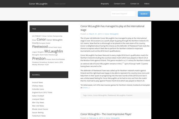 Simple Classic theme site design template sample