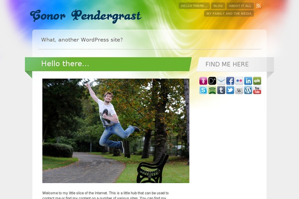 conorpendergrast.com site used Spectrum-theme