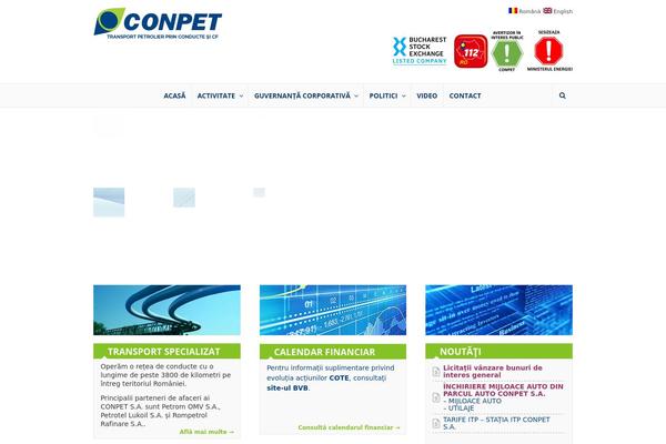 conpet.ro site used Conpet