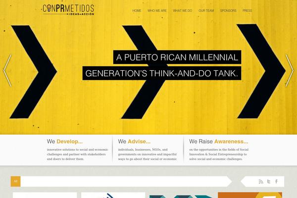 Beta theme site design template sample