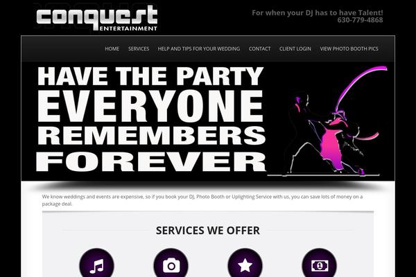 Podcaster theme site design template sample