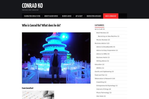 Hiero theme site design template sample