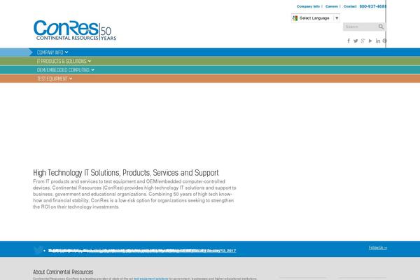 conres.com site used Gt-tailwind