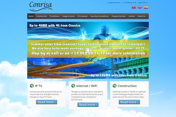 Responsive theme site design template sample