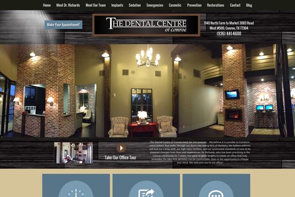 conroedentistry.com site used Richards