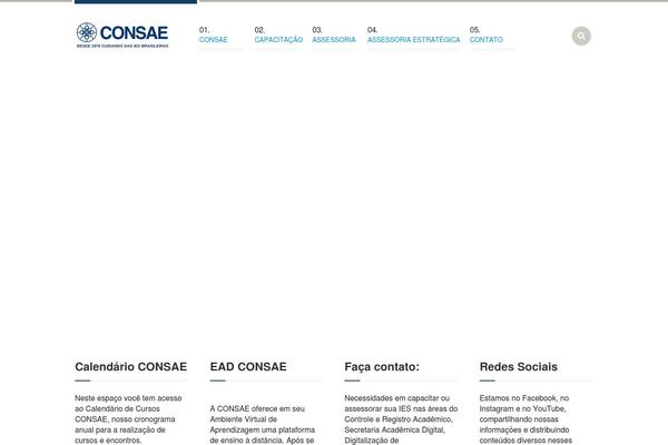consae.net.br site used Consae