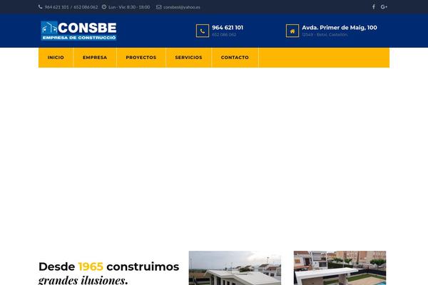 Site using Essential Grid plugin