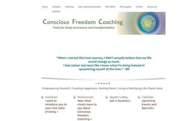 Dreamy theme site design template sample