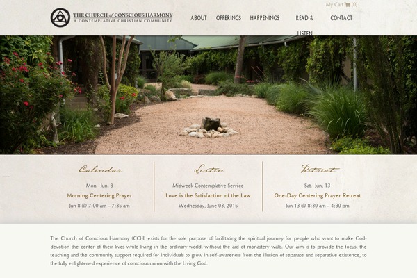 Harmony theme site design template sample