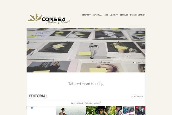 Flexible theme site design template sample