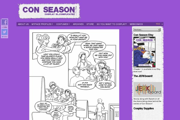 ComicPress theme site design template sample