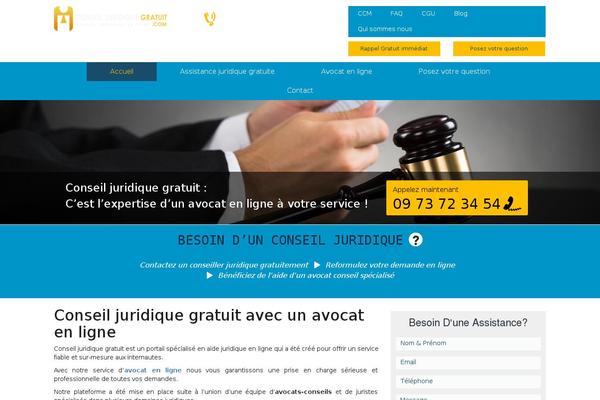 conseil-juridique-gratuit.com site used Assistance-juridique