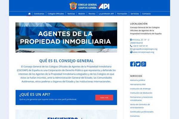 Enfold theme site design template sample